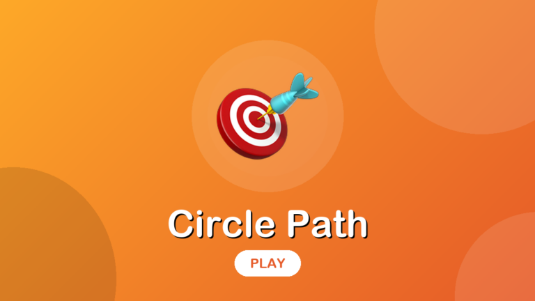 Circle Path game