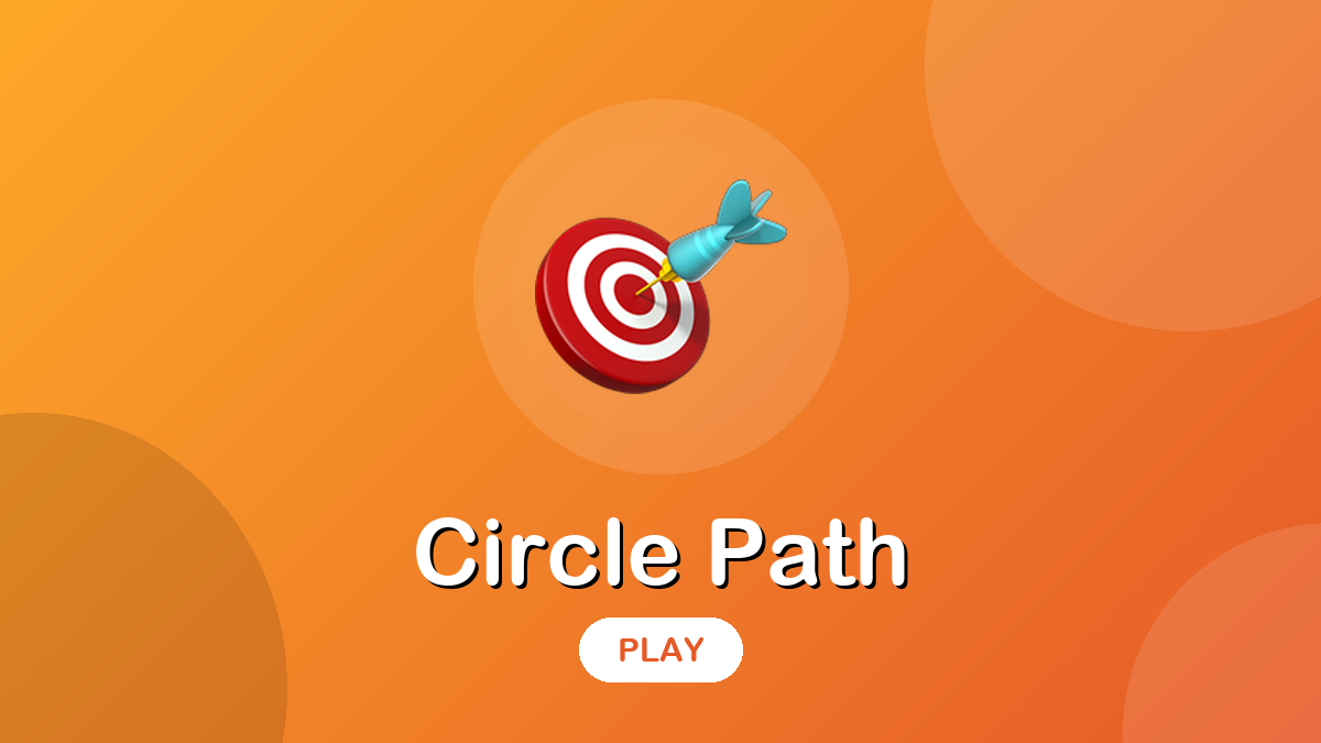 Circle Path game