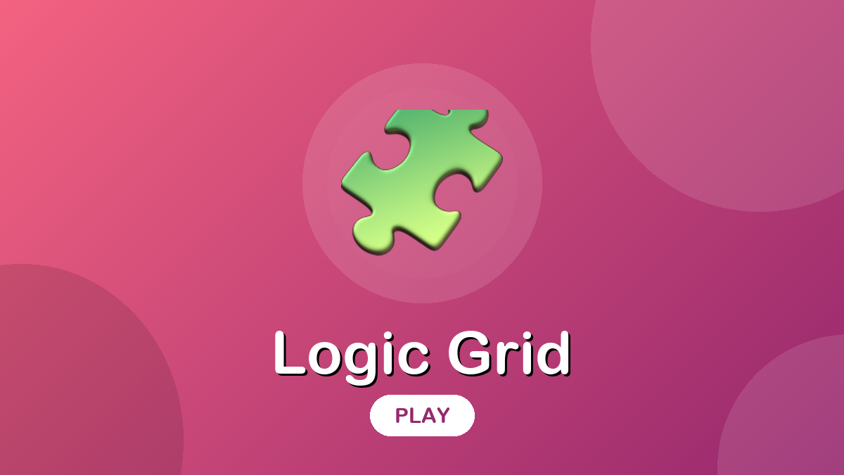 Logic Grid game